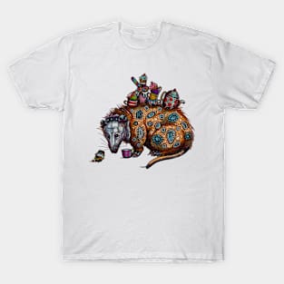 Possum Tea Party T-Shirt